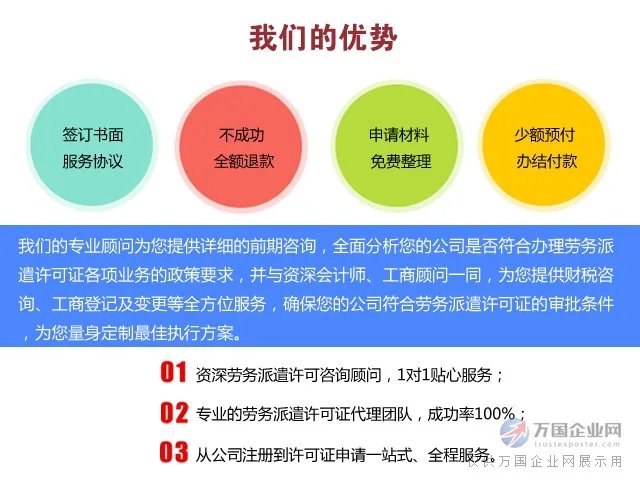 深圳劳务派遣许可证办理,经验丰富,100%通过